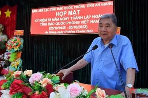An Giang: Họp mặt kỷ niệm 78 năm Ngày thành lập ngành Tình báo Quốc phòng