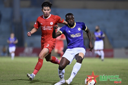 Thắng Thể Công-Viettel 2-0, Hà Nội FC trở lại cuộc đua vô địch V-League