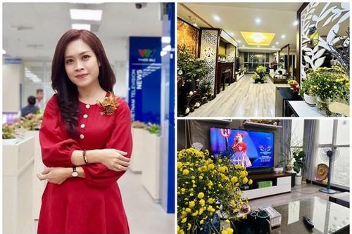 Không gian sống rực rỡ sắc hoa của BTV Hoàng Trang