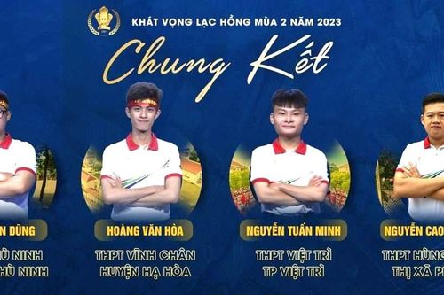 Sôi động chung kết gameshow 'Khát vọng Lạc Hồng' năm 2023 ở Phú Thọ