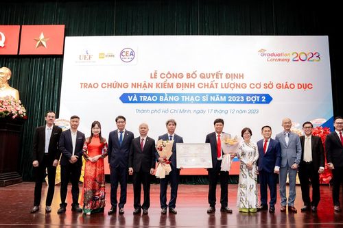 UEF đạt Kiểm định chất lượng cơ sở giáo dục chu kỳ 2