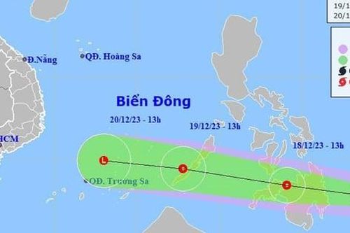 Biển Đông sắp có bão