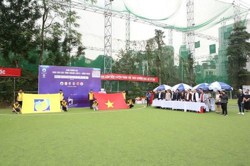 Tưng bừng khai mạc Giải bóng đá Báo chí các tỉnh thành lần thứ 9