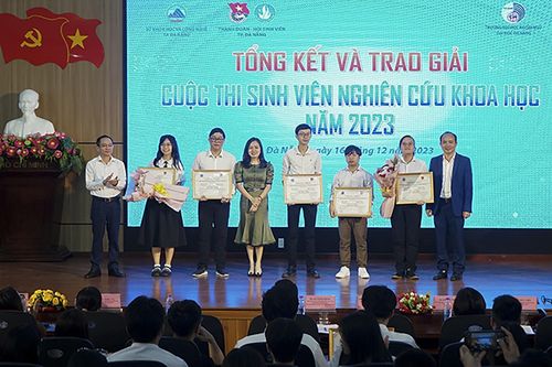 14 đề tài xuất sắc đạt giải thưởng Sinh viên nghiên cứu khoa học TP Đà Nẵng năm 2023