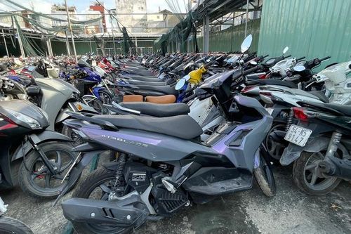 TPHCM: Từ vụ cướp xe ôm, phát hiện gần 200 xe máy trong nhiều vụ án