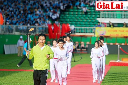 Rộn ràng lễ khai mạc Hội khỏe Phù Đổng tỉnh lần thứ XI năm 2023