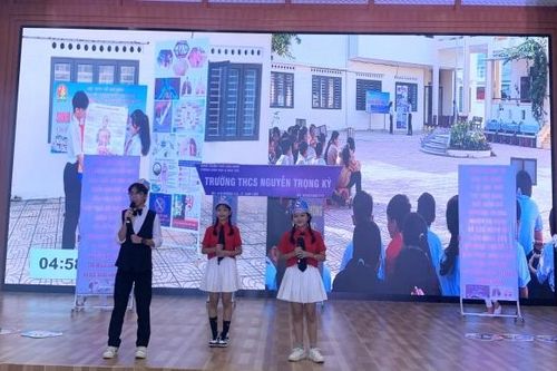 Hội thi sáng kiến truyền thông 'Trường học không khói thuốc' TP. Cam Ranh: Trường THCS Nguyễn Trọng Kỷ đoạt giải nhất