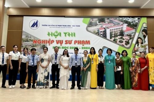 Trường Cao đẳng Sư phạm Trung ương Nha Trang tổ chức hội thi nghiệp vụ sư phạm