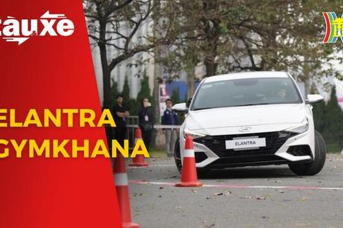 Trải nghiệm tốc độ với Giải đua Elantra Gymkhana