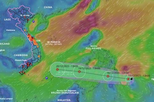 Bão Jelawat hướng vào Biển Đông