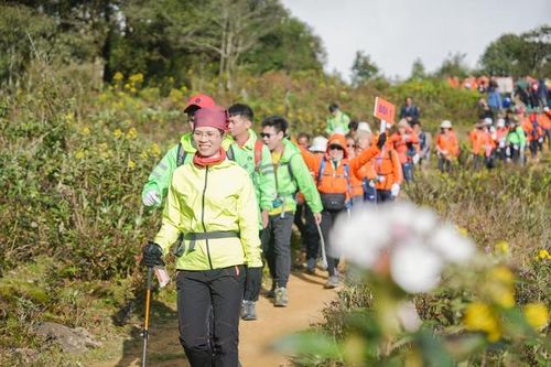 Gần 500 người cùng leo Fansipan và hành trình 'Mang yêu thương về nhà'