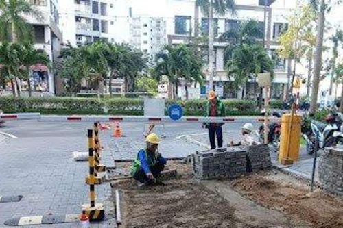 TP HCM: Khắc phục tình trạng sụt lún cục bộ tại Khu dự án Mizuki Park