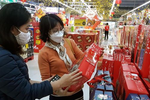 Giỏ quà Tết lên kệ siêu thị: Hàng Việt, đặc sản vùng miền chiếm ưu thế