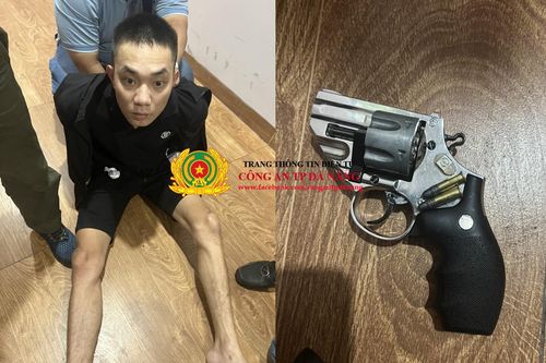 Nam thanh niên thủ súng trong người đi bán ma túy