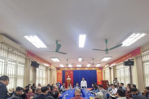 Quận Hai Bà Trưng: Đối thoại với công dân về GPMB dự án xây dựng trụ sở Bộ Công an số 44 Yết Kiêu