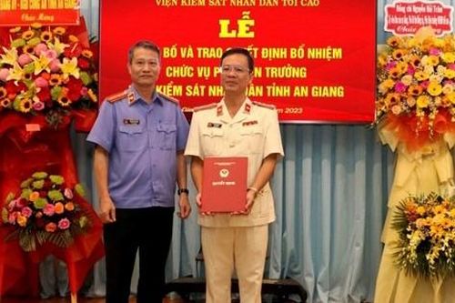 Bản tin 8H: Viện Kiểm sát Nhân dân tối cao bổ nhiệm nhân sự