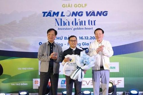 Vượt qua 150 golfer, Nguyễn Văn Thành vô địch giải 'Tấm lòng vàng Nhà đầu tư' lần thứ 2