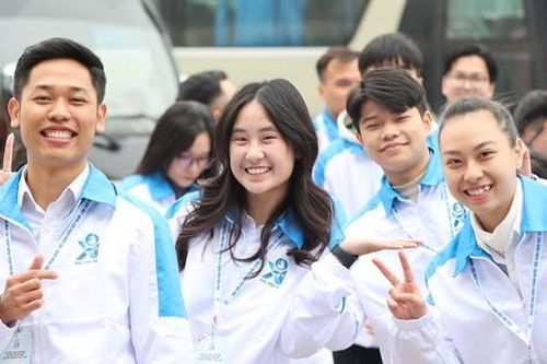 Không khí sôi động tại phiên khai mạc Đại hội toàn quốc Hội Sinh viên Việt Nam lần thứ XI