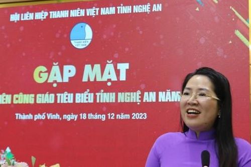 Nghệ An vinh danh thanh niên công giáo tiêu biểu