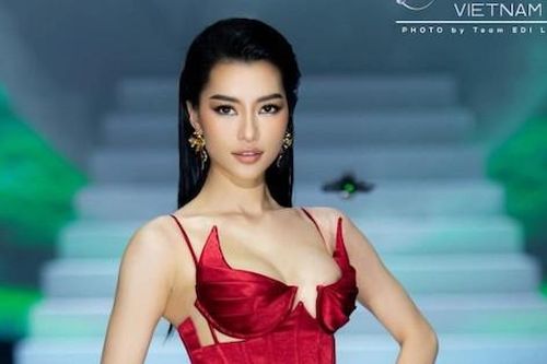 Cô gái có body 'bốc lửa' tại Hoa hậu Hoàn vũ Việt Nam 2023