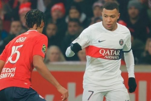 Mbappe lập công, PSG tuột chiến thắng phút 94