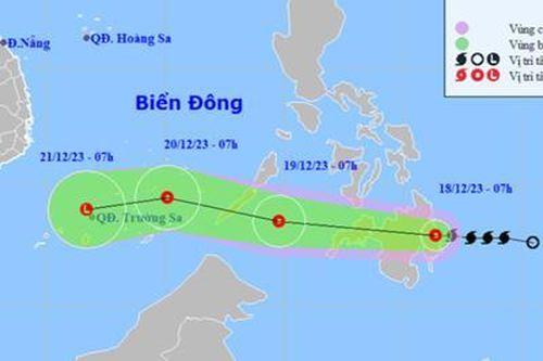 Bão Jelawat có khả năng suy giảm trở thành áp thấp nhiệt đới