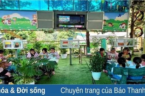 Mô hình thư viện xanh ở huyện vùng biên Mường Lát
