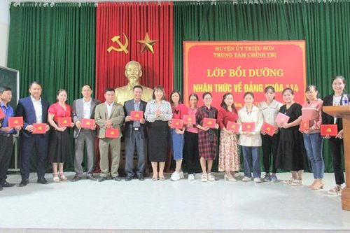 Triệu Sơn nâng cao chất lượng công tác giáo dục lý luận chính trị
