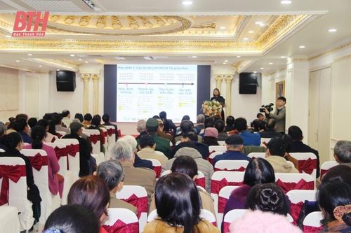 Hội Người cao tuổi tỉnh Thanh Hóa sơ kết dự án VIE071