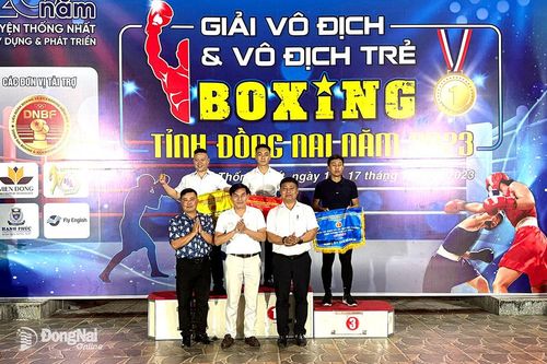 Kết thúc Giải vô địch và vô địch trẻ boxing tỉnh Đồng Nai năm 2023