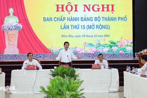 Phải thúc đẩy quy hoạch để kiến thiết lại sự phát triển cho TP.Biên Hòa