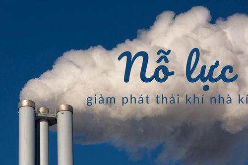 Nỗ lực giảm phát thải khí nhà kính