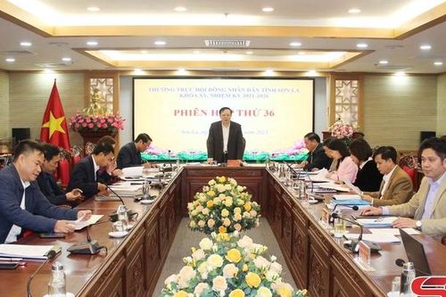 Phiên họp thứ 36 Thường trực HĐND tỉnh