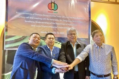 Tập đoàn Dabaco (DBC) và Bộ Nông nghiệp Philippines tăng cường hợp tác, đẩy mạnh xuất khẩu sang Philippines