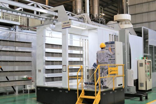 Ứng dụng hệ thống sơn tĩnh điện tại THACO INDUSTRIES