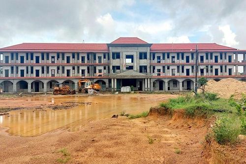 Quảng Nam: Dự án Trường THPT Trần Đại Nghĩa chậm tiến độ vì nhà thầu giải thể