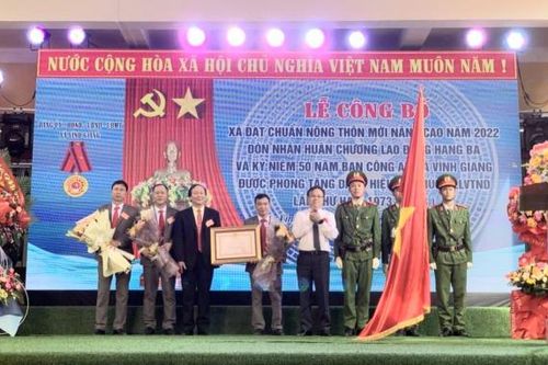 Vùng đất 3 lần anh hùng về đích sớm trong xây dựng nông thôn mới nâng cao