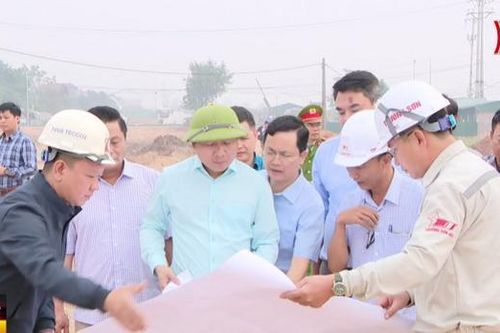 Tháo gỡ khó khăn, đảm bảo tiến độ đường Vành đai 4