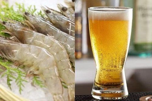 Cách bảo quản tôm tươi bằng bia