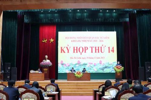 Tổng giá trị sản xuất của quận Bắc Từ Liêm năm 2023 ước đạt 63.275,6 tỷ đồng