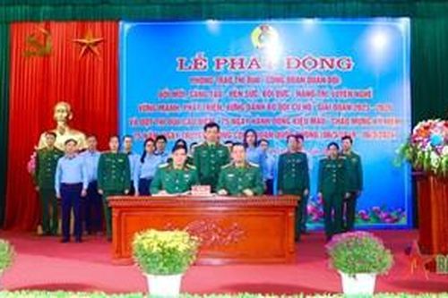 Công đoàn Nhà máy Z127 phát động phong trào thi đua giai đoạn 2023-2028