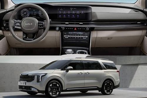 Kia Carnival Hybrid 2024 từ 732 triệu đồng, 'uống xăng' hơn 7 lít/100 km