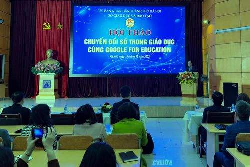 Google hỗ trợ ngành giáo dục Hà Nội đẩy mạnh chuyển đổi số