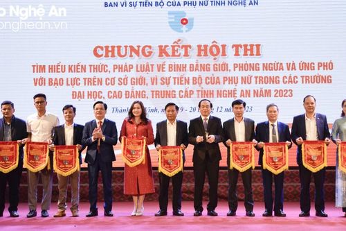 Lần đầu tiên Nghệ An tổ chức hội thi tìm hiểu chính sách, pháp luật về bình đẳng giới