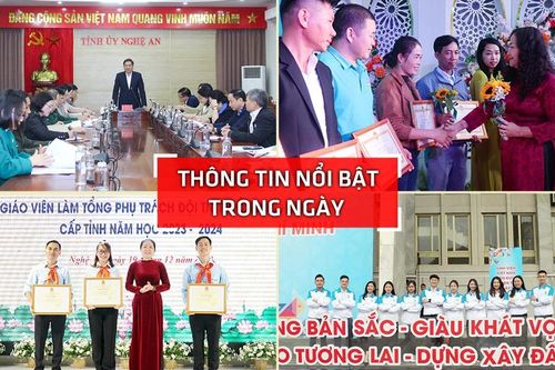 Nghệ An: Thông tin nổi bật ngày 19/12