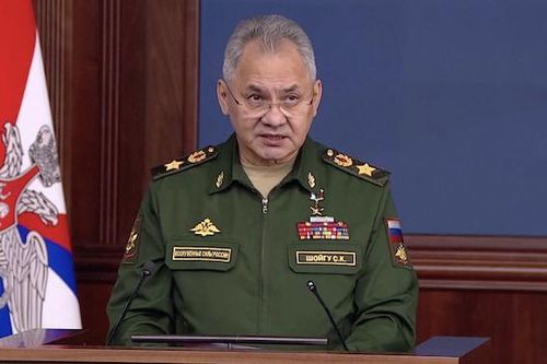 Bộ trưởng Quốc phòng Nga Shoigu: Khoảng 7.000 km2 mìn đã được rải ở Ukraine