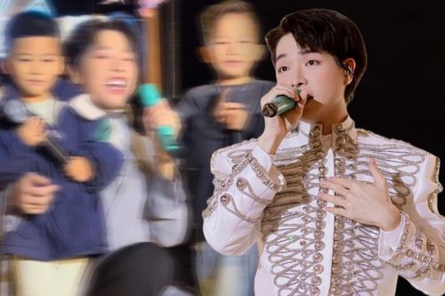 Khán giả nhí lên sân khấu khoe giọng hát, gây bất ngờ vì 'đụng hàng' với Đức Phúc