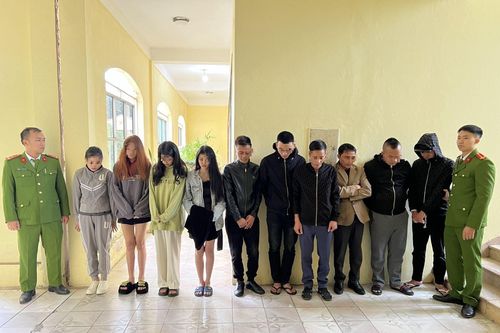 Nhóm nam nữ 'chơi' ma túy, thác loạn tại phòng karaoke