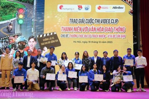 13 tác phẩm đạt giải cuộc thi video ngắn 'Thanh niên với văn hóa giao thông'