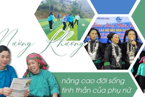 Mường Khương nâng cao đời sống tinh thần của phụ nữ